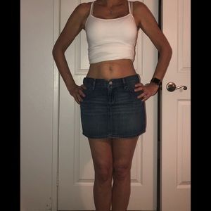 Denim Mini Skirt